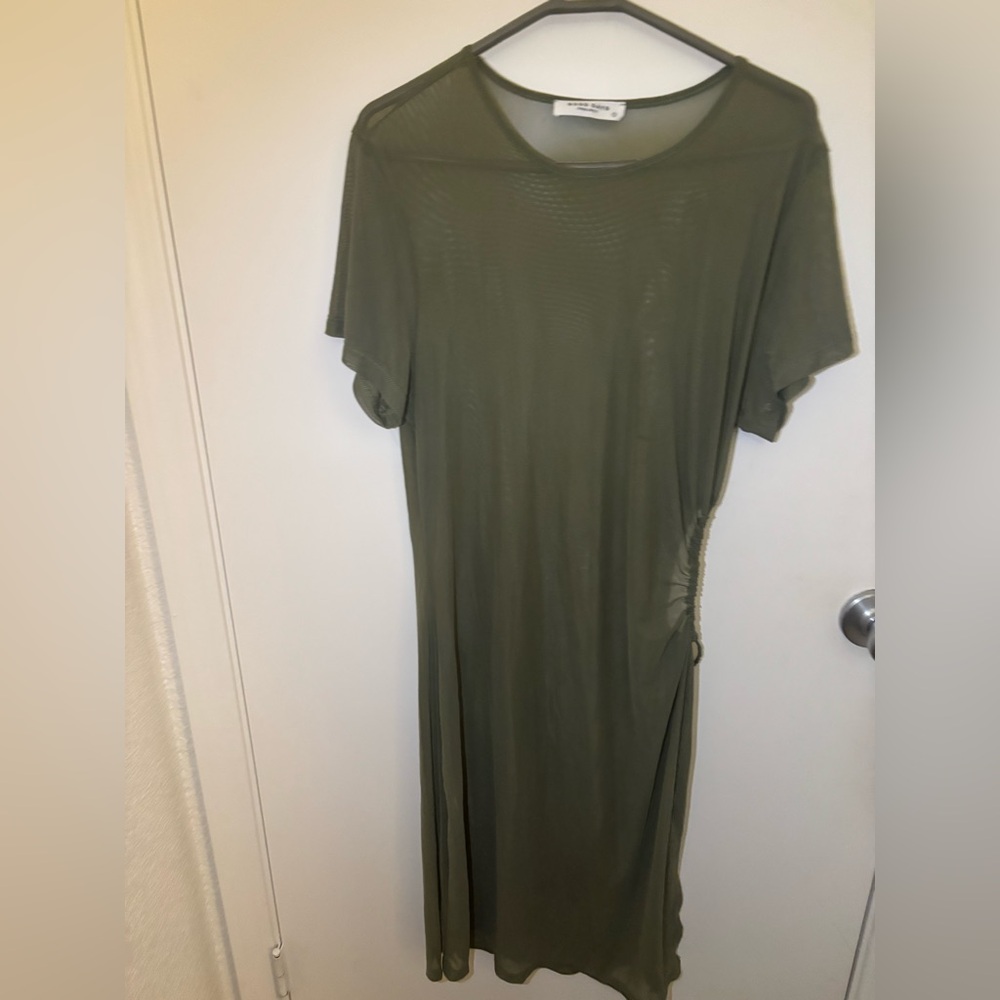 Olive Green Women's Dress